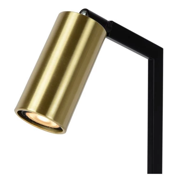Lucide SYBIL - Schreibtischlampe - 1xGU10 - Schwarz - detail 1